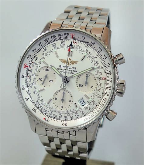 breitling navitimer bracelet size|breitling navitimer stainless steel bracelet.